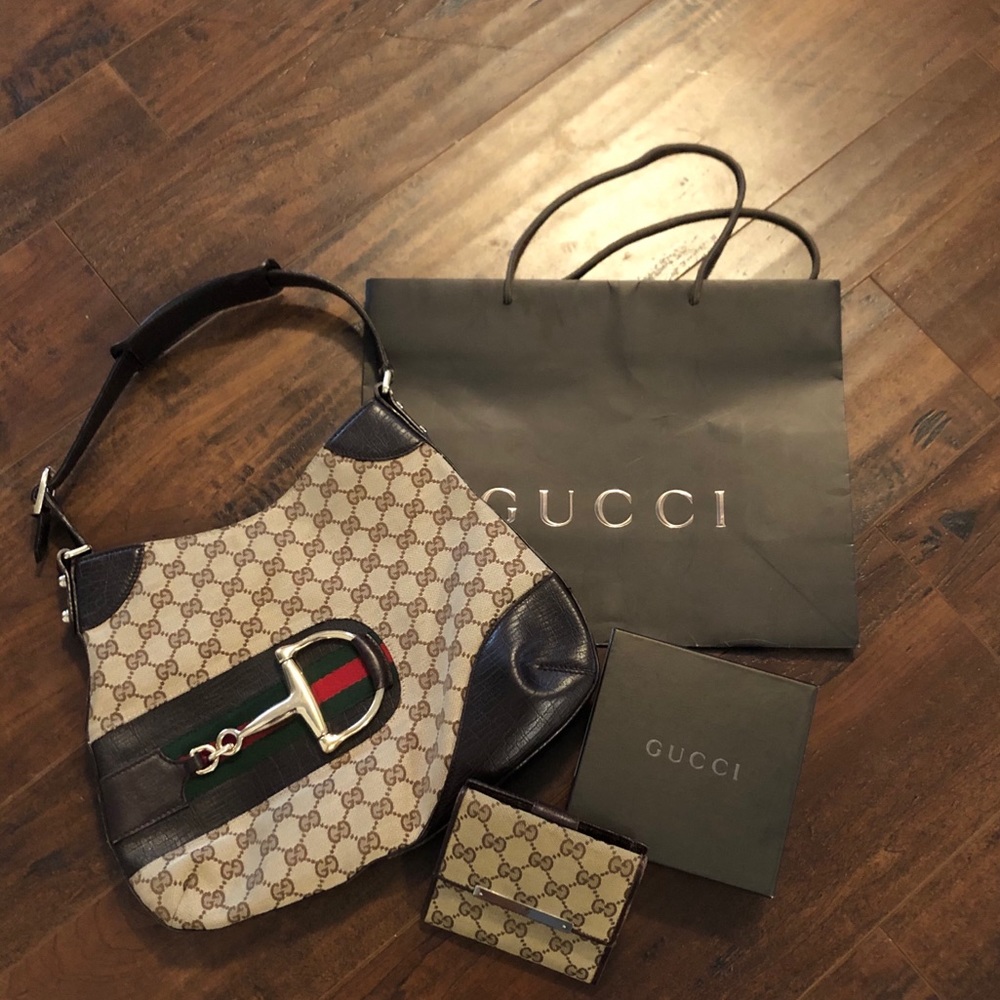 Authentic Gucci Purse and Authentic Gucci Wallet